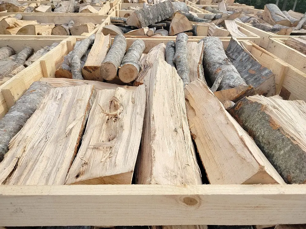 Legna da ardere italiana stagionata su pallet, pronta all'uso. – Image 4