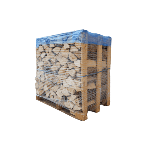 Pallet del 2° forno a legna secca G1H1 - pronto all'uso - misto di legno duro