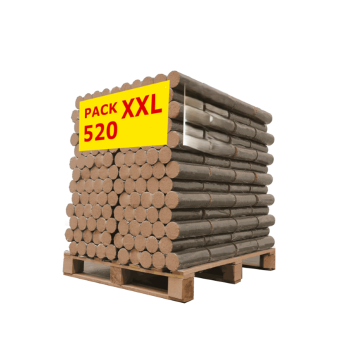 Tronchi compressi 100% faggio - pallet da 1040 kg