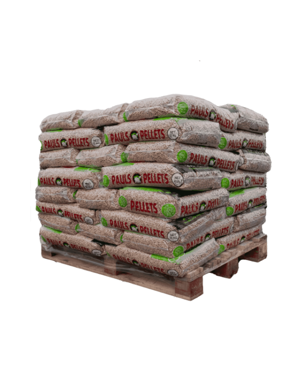 Mezzo pallet di pellet di legno PAULS, 35 sacchi - 525 kg