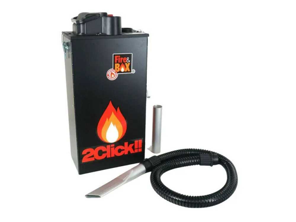 FIRE BOX W8030 Scatola di aspirazione cenere SLIM con filtro ignifugo – Image 2