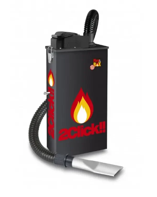 FIRE BOX W8030 Scatola di aspirazione cenere SLIM con filtro ignifugo