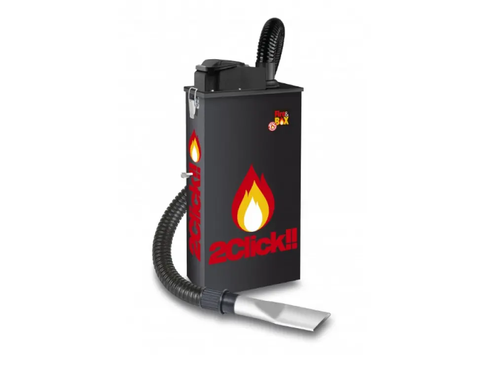 FIRE BOX W8030 Scatola di aspirazione cenere SLIM con filtro ignifugo