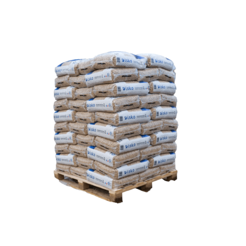 Pellet di legno ISKO - Pallet da 70 sacchi da 1050 kg