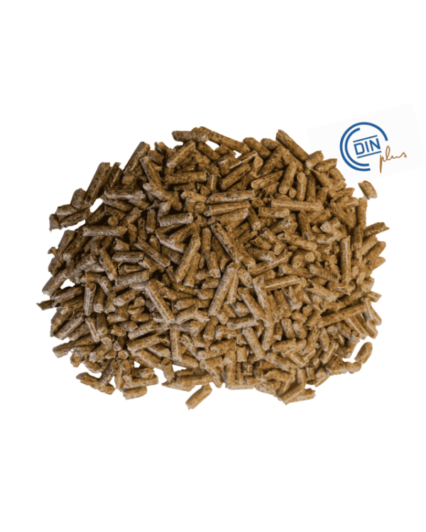 Pellet di legno sfusi soffiati, 100% conifere
